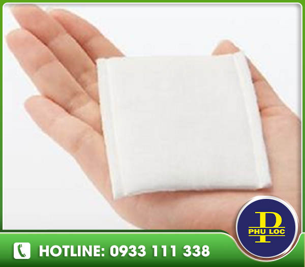 Sản xuất bông tẩy trang